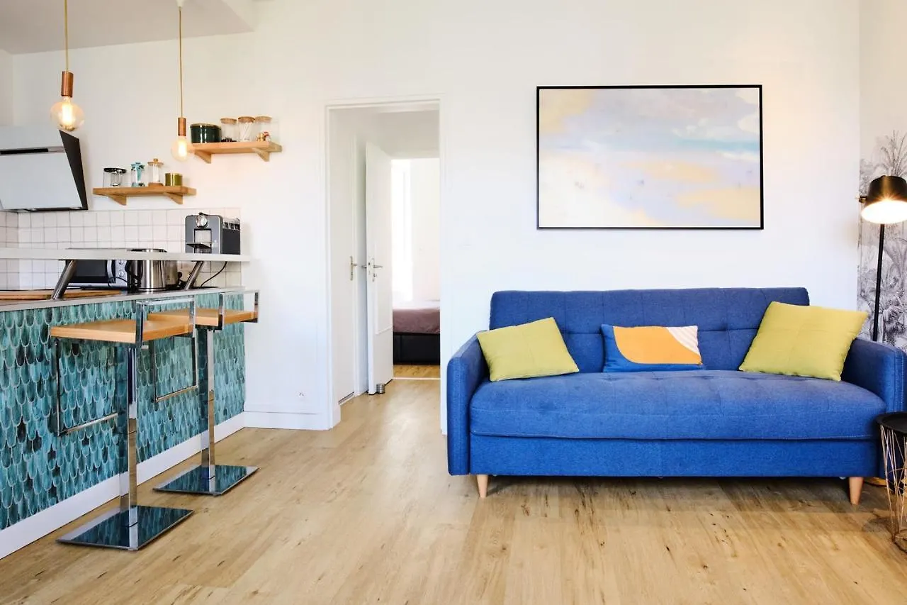 Apartament Cozy Apt near Côte des Basques w Parking! Biarritz